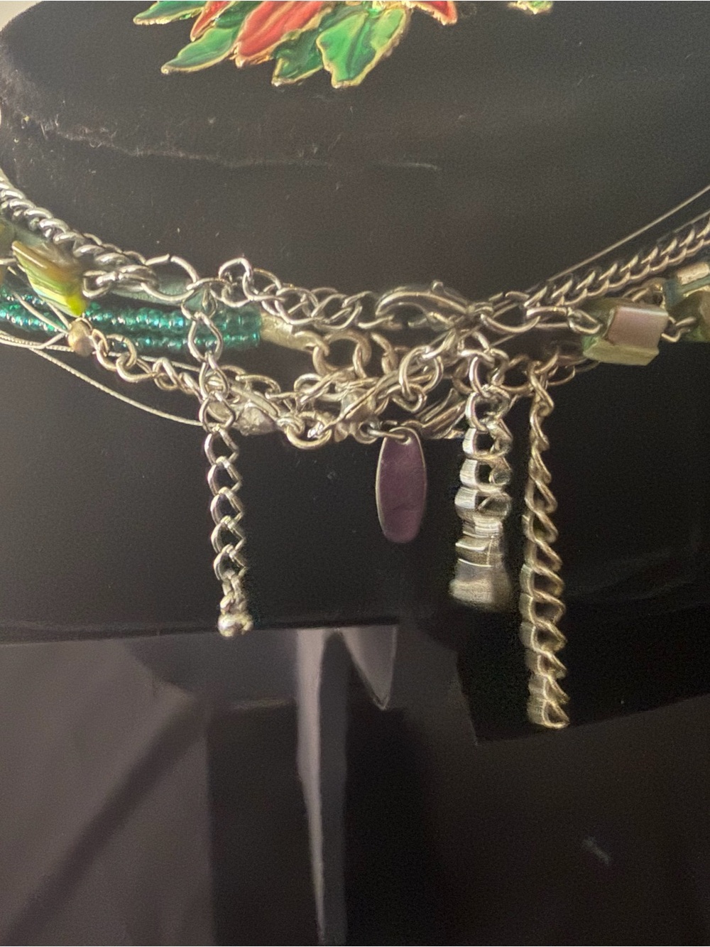 🦋 Y2K FAIRYCORE GREEN JEWELRY LOT 🍃✨ - Picture 7 of 16